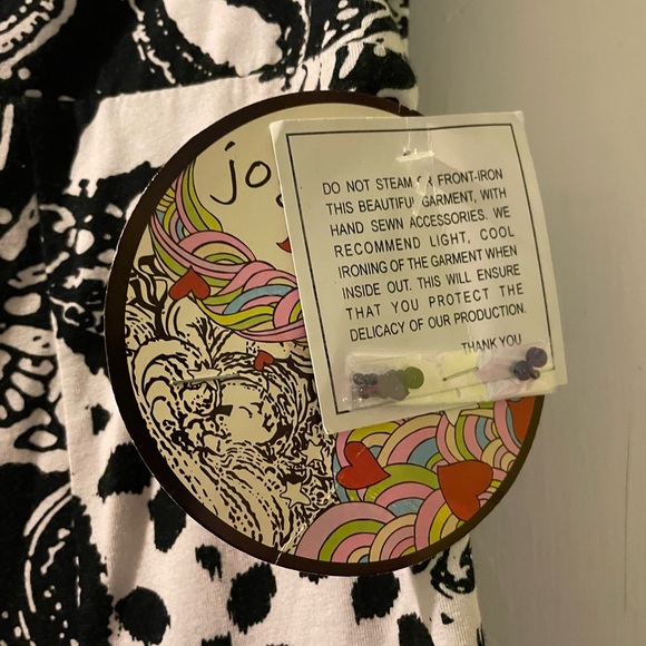 Joyous & Free bling mini dress/tunic-medium NWT - Picture 4 of 11